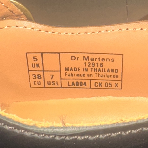 Dr. Martens Black Mary Jane Shoes - Picture 5 of 5